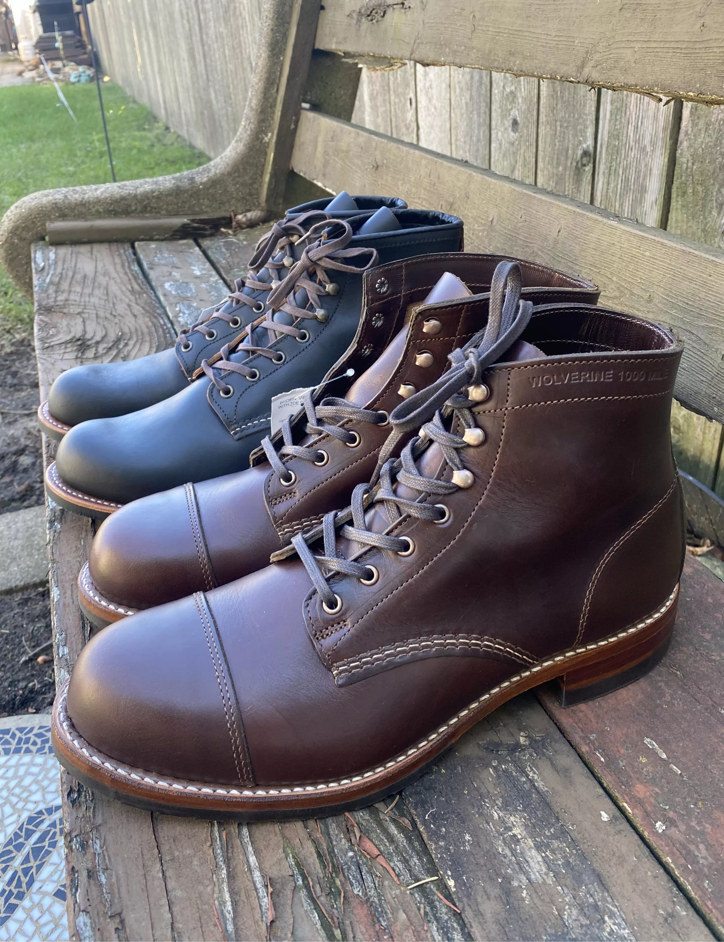 Scored some red wing blacksmiths and wolverine 1000mile posted by brut00lz1191