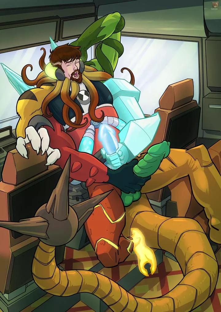 Sexualien (male TF) posted by Cezar_Nix