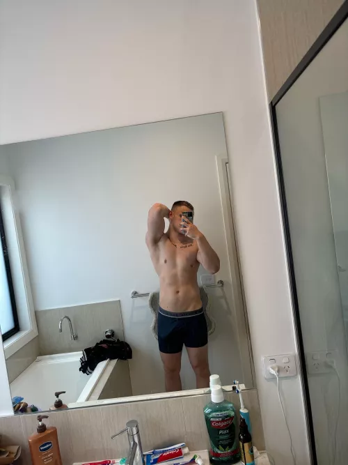 Shower time by Fluffy-Signal-9886