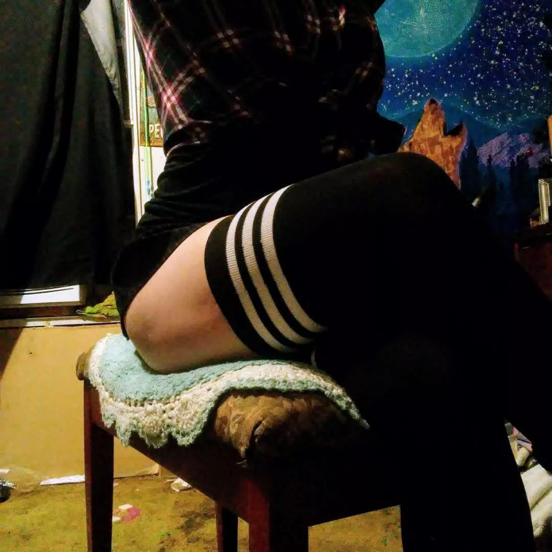 Thigh highs look so yummy on me posted by kittynbby01