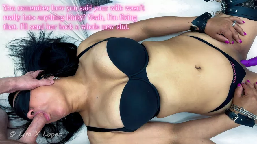 Trust me, bro. You'll thank me later.  by LisaXLopez