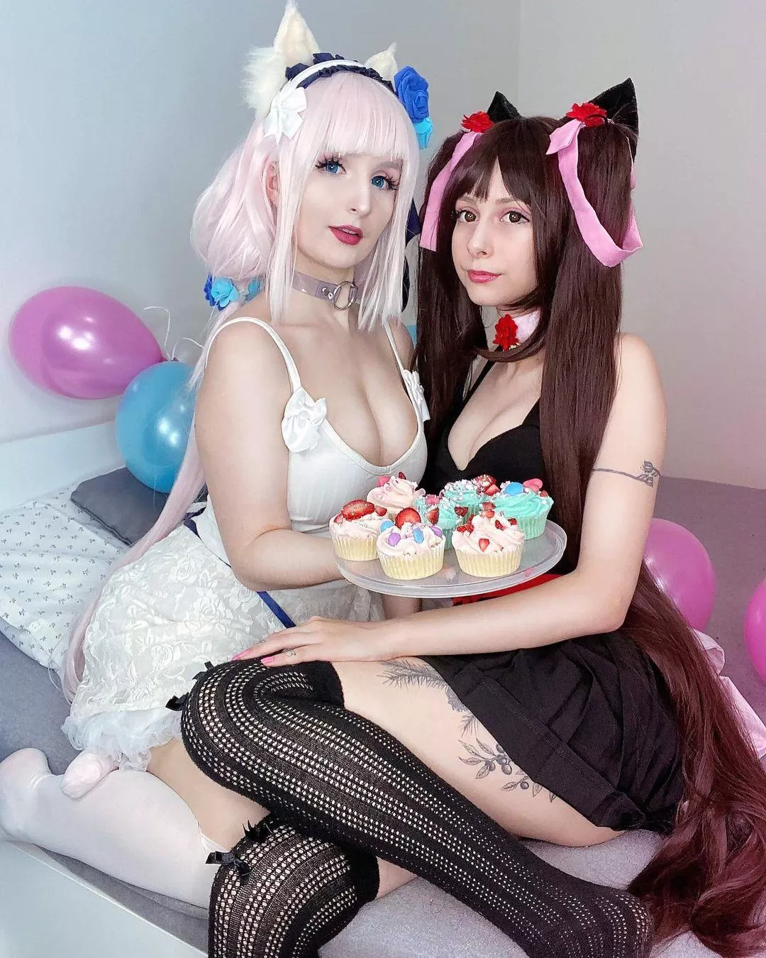 Vanilla and Chocola by Hemulka and Slaysha posted by naensi