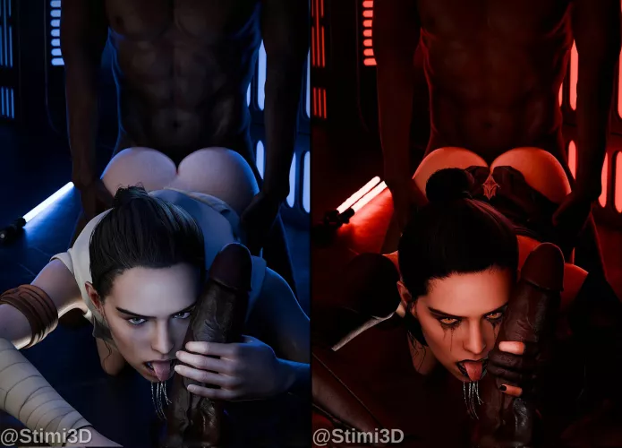 Which side will you choose? (Stimi3D)  by stimi_3D