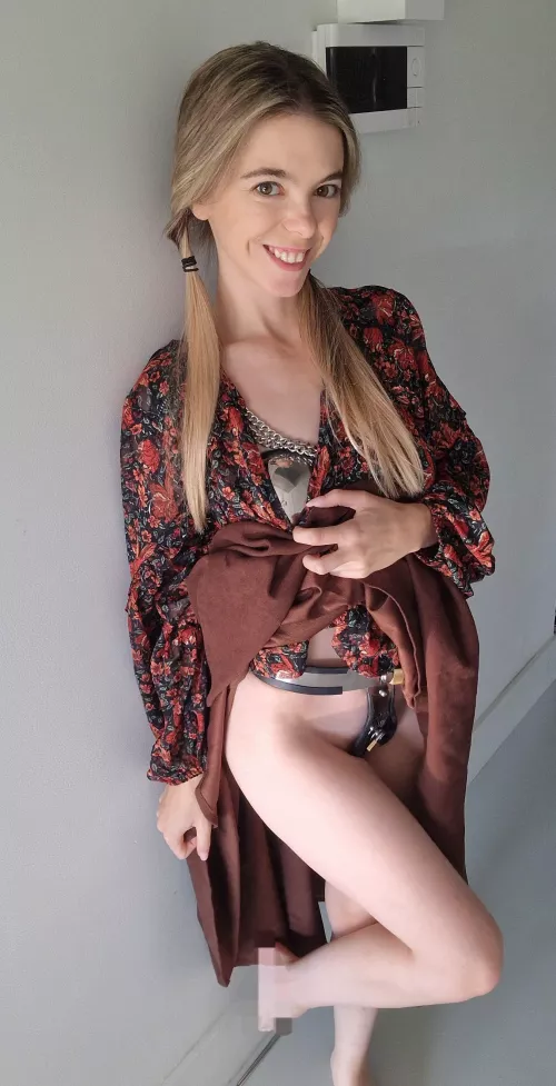 Another day... full chastity gear today, omg! 😇✨️ by sugardonutgirl