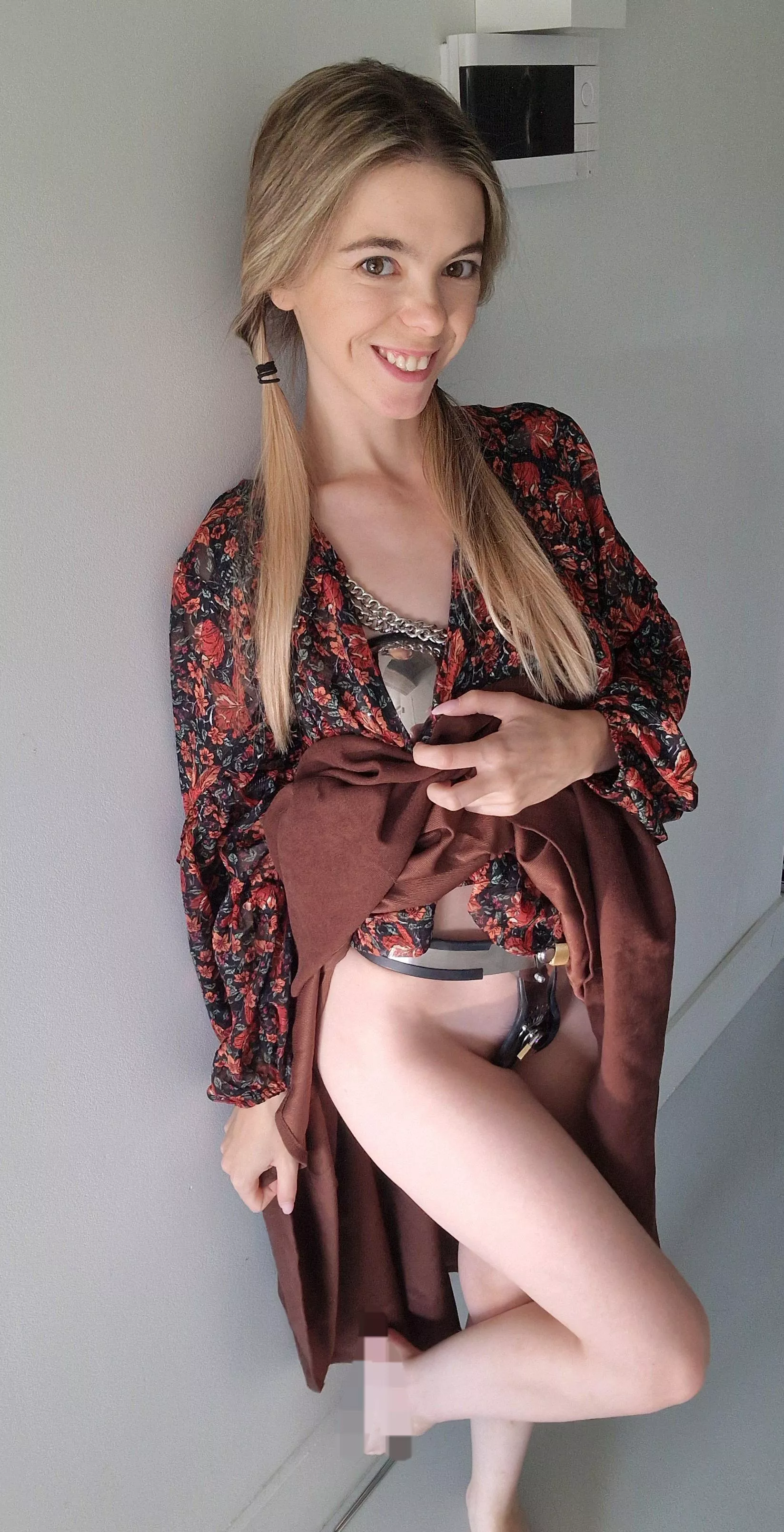 Another day... full chastity gear today, omg! 😇✨️ posted by sugardonutgirl