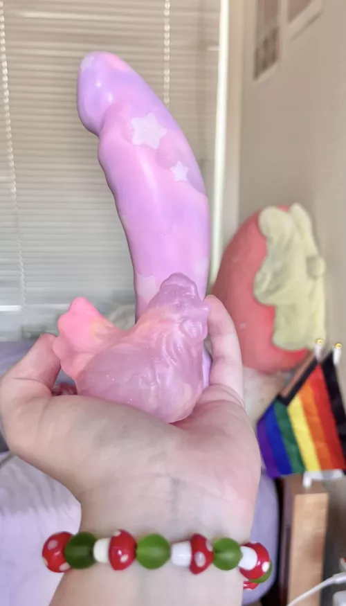 Cotton Candy Clouds FG Daybreak +emotional support chicken! by BBgoblinprincess