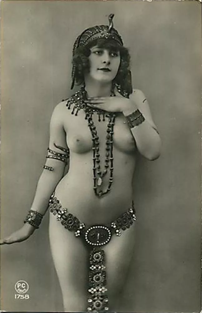 Egyptian themed postcard posted by East_Side_Kink