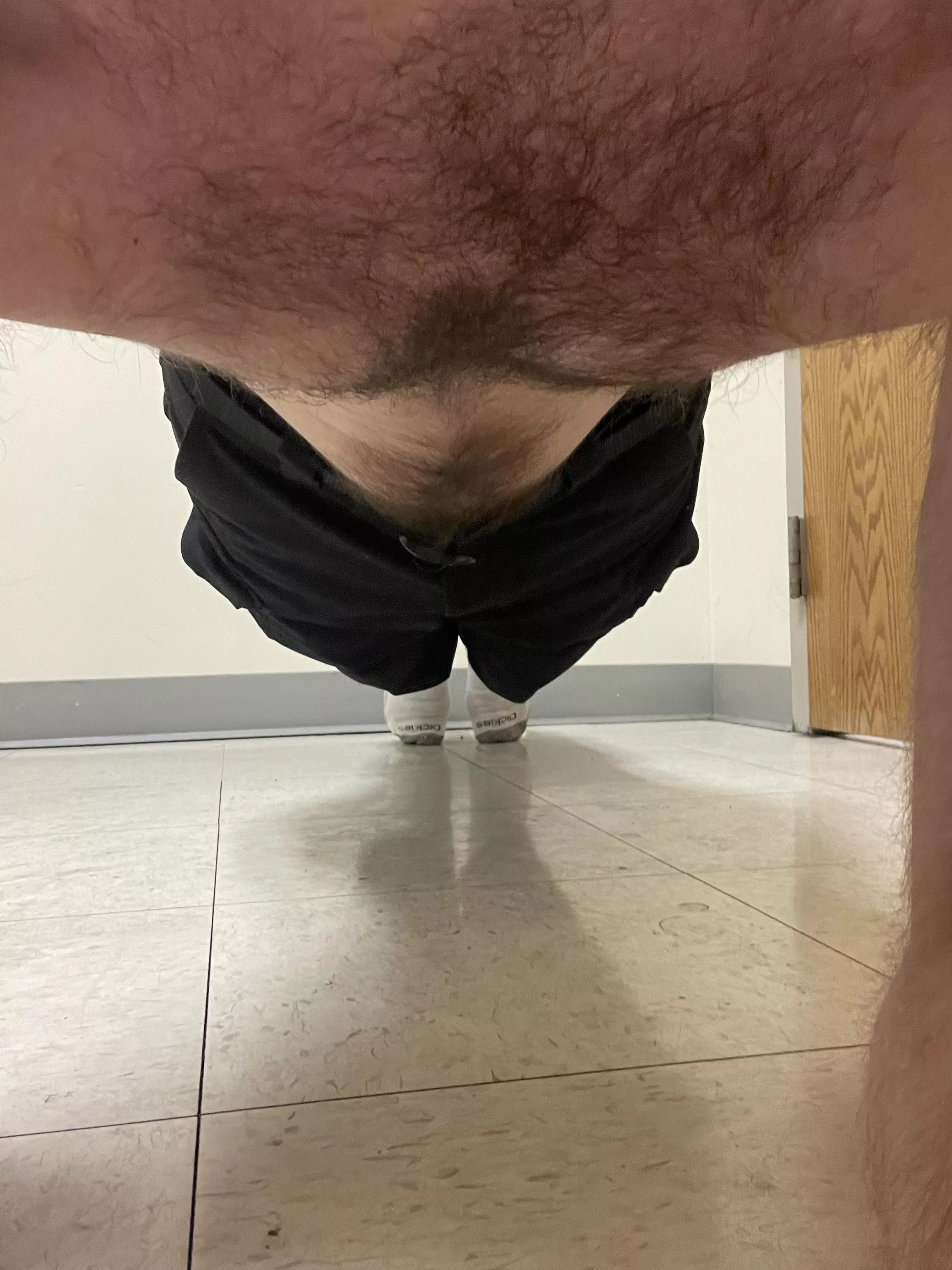 Just some exercises to stay awake on night shift. It’s a good position to practice… posted by Aware-Platypus5026