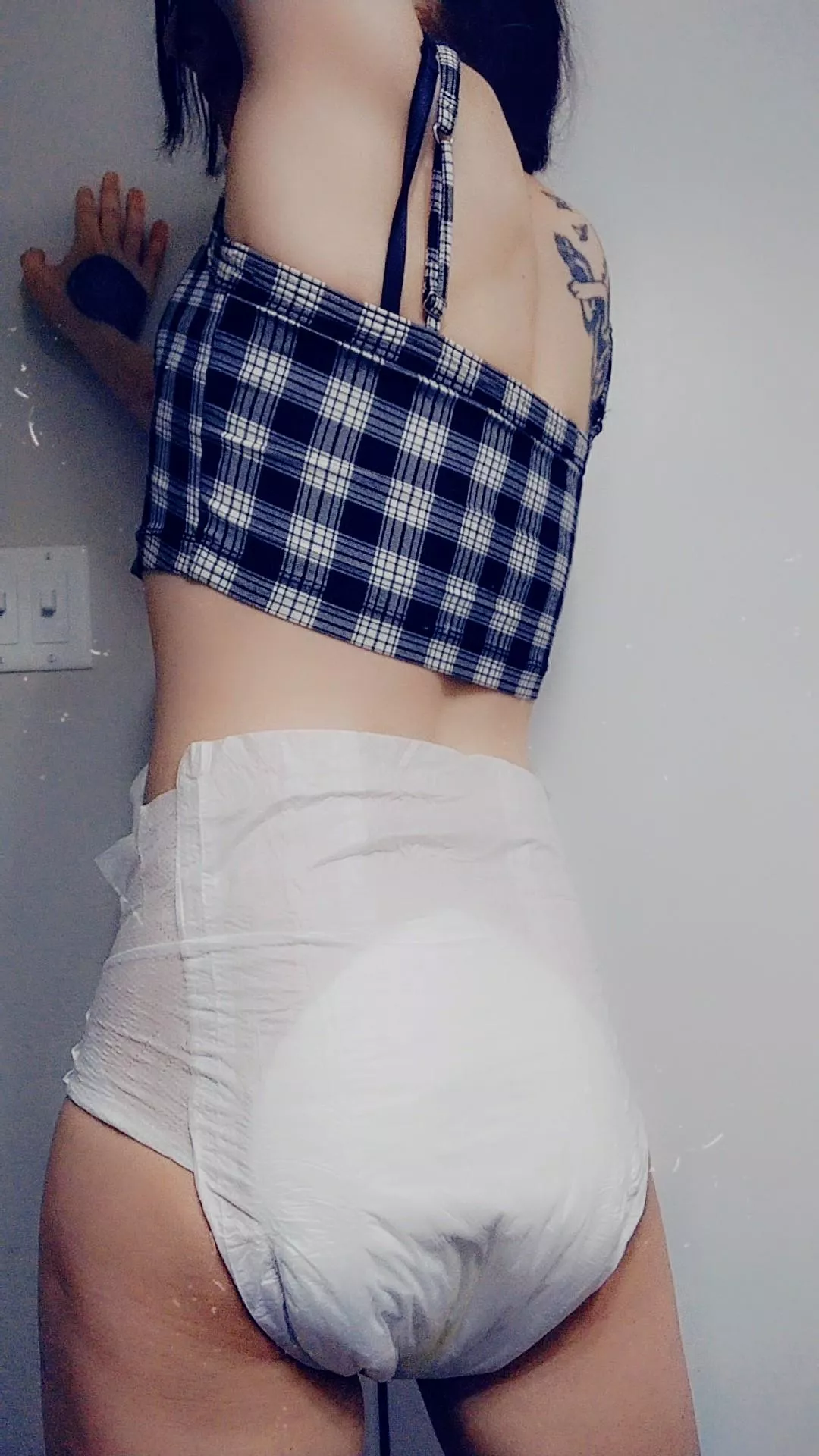 Me in some big girl diapers 🥰 posted by KittyPuddlez