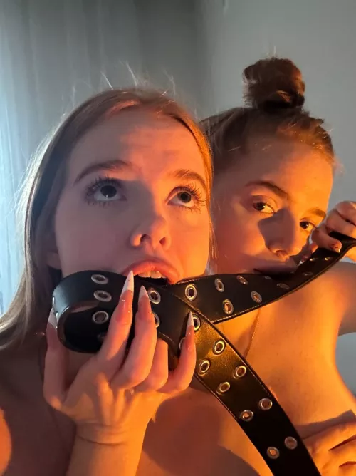 naughty girls brought a belt by alicia-hotty