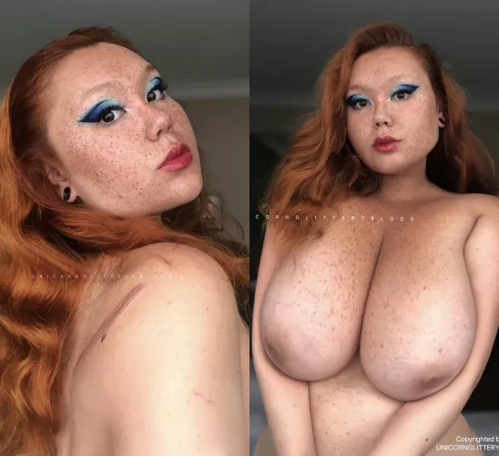 [OC] i dont know whats sexier, my face or big tits! by Unicornglitteryblood