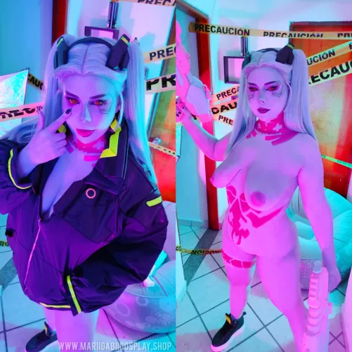 Rebecca cyberpunk by mariigabiicos by mariigabiicos