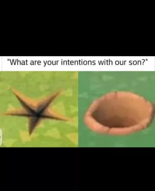 These are my intentions  by OkayScout