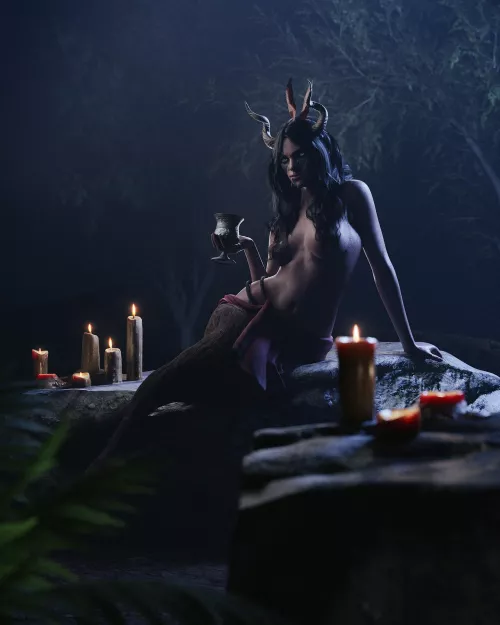 A succubus invites you over for drinks... Are you going? (rlg_3d) by rlg_3d