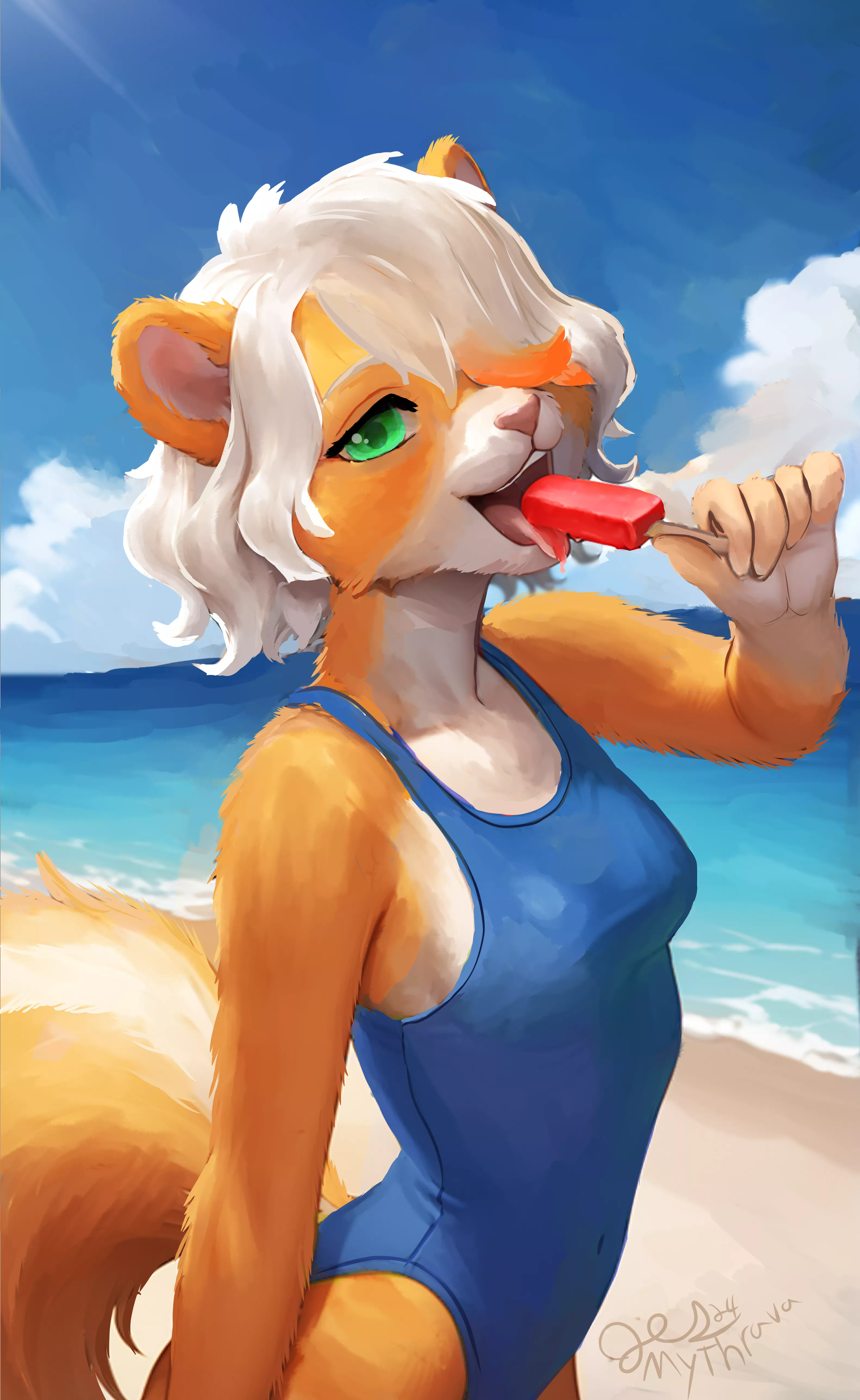 Alani Popsicle Painting posted by MythRava