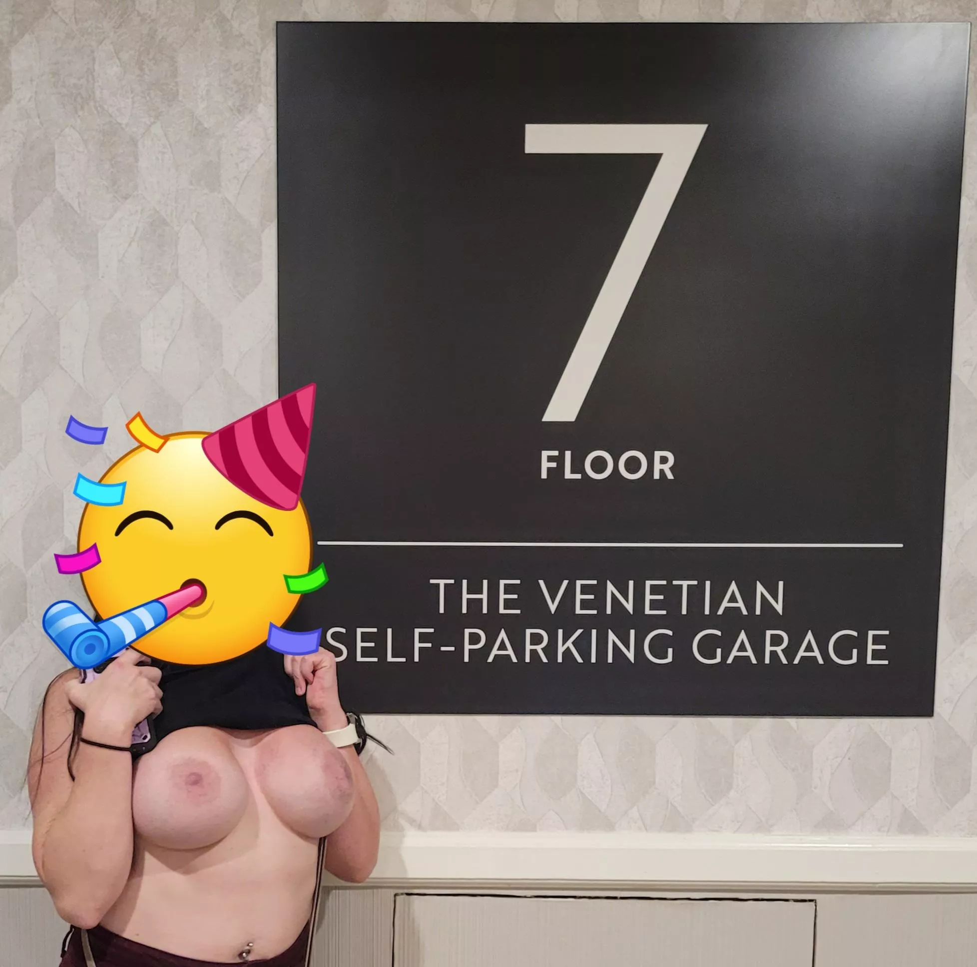 How I keep track of what floor I parked on posted by KookyHovercraft1517