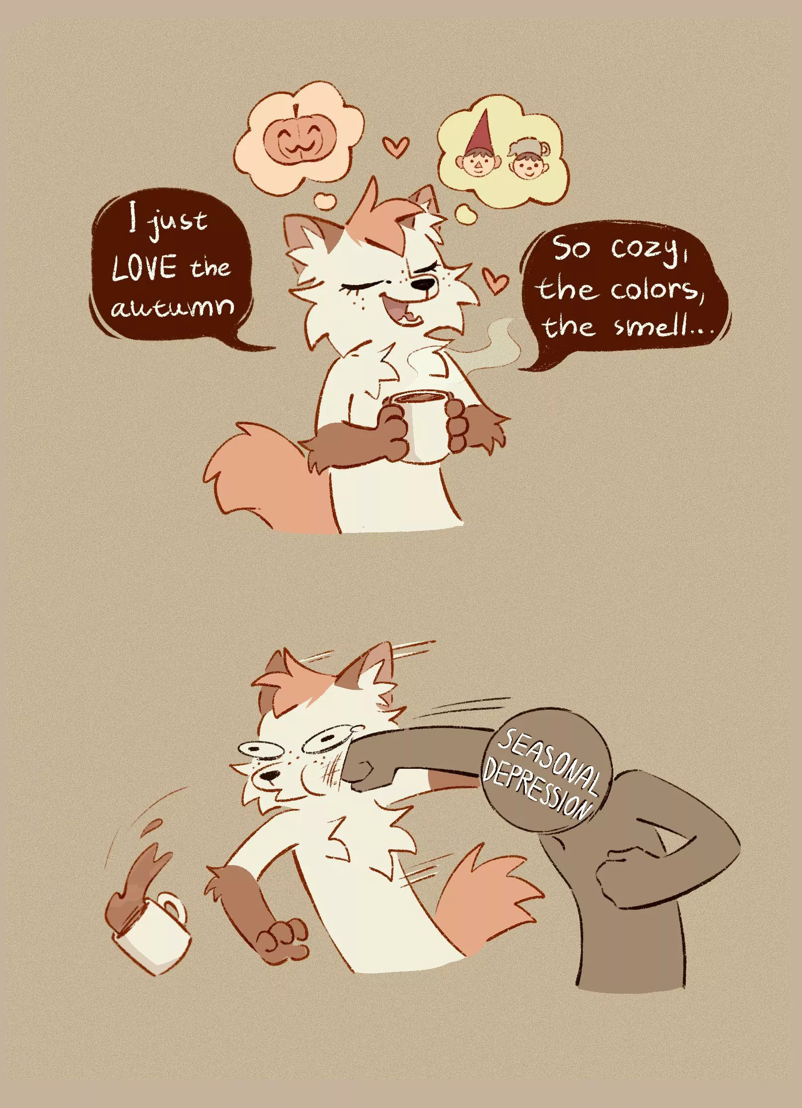 Oof (Art by me) posted by freckledb_art
