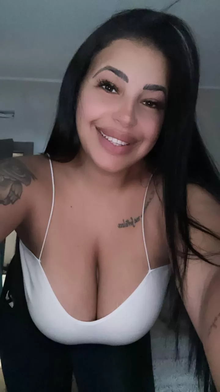 Say one word about my cleavage  posted by WetAvery