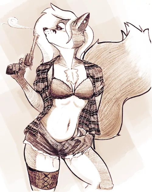 Smokin barrel, smokin bod by BarneyTheOrderly
