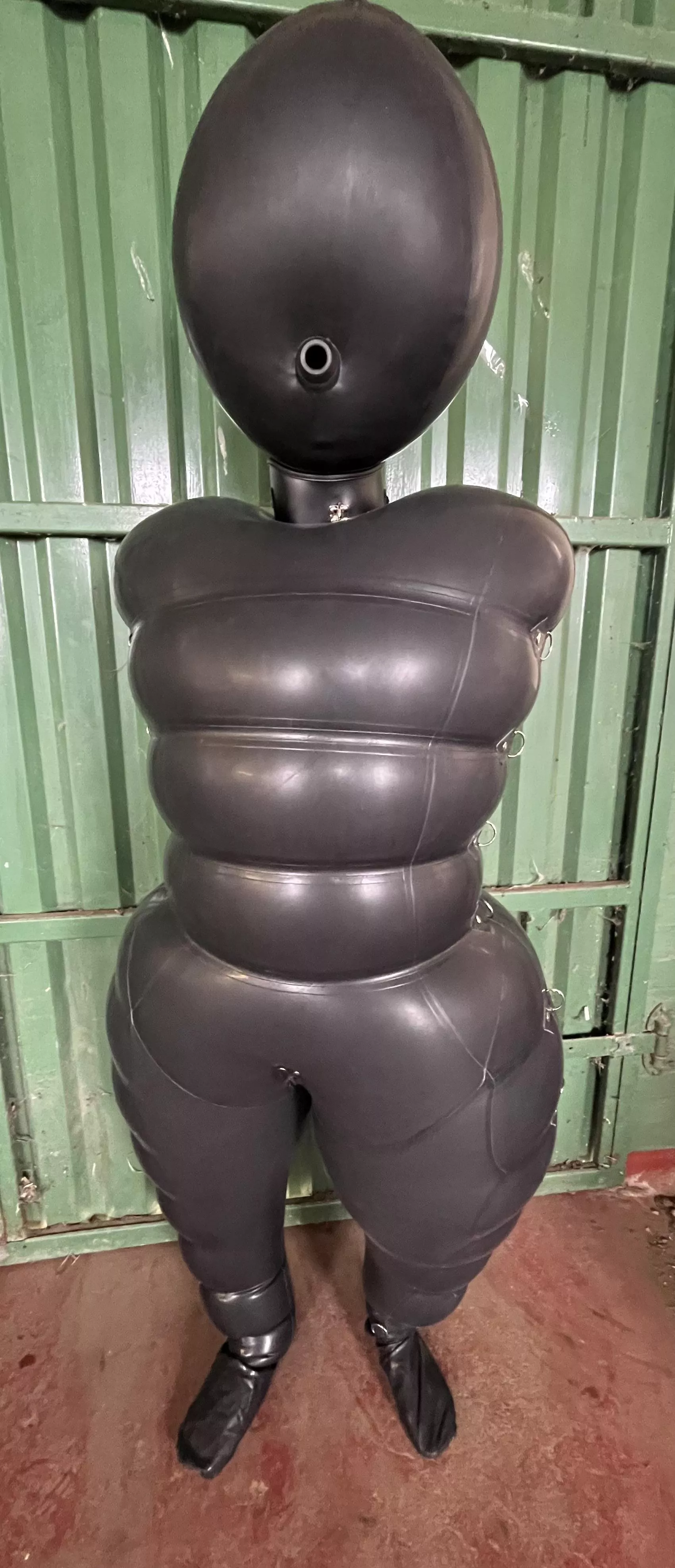 The posture collar made sure my head wasn’t moving anywhere posted by Inflatable_Suiter