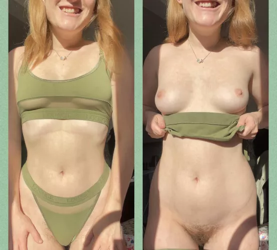 Which part of me is your favourite: my ginger hair, perky titties, smile or ginger bush?  by Tallulahmwah