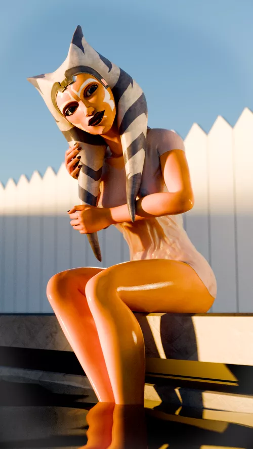 Ahsoka By The Pool (LiamsGem) by liamsitagem