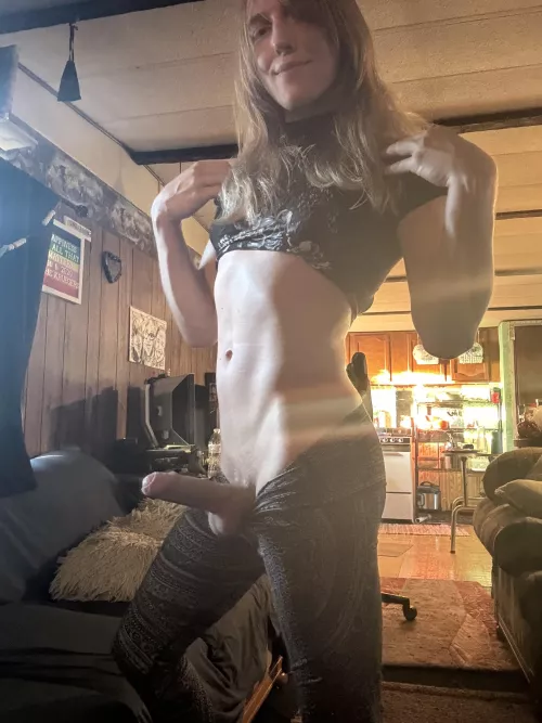 Let mommy top you with her heavy cock  by Unique_Post_9985