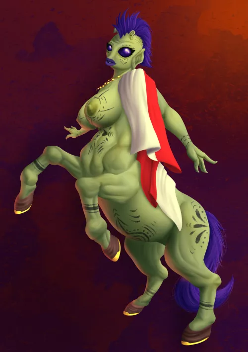 Rodian Centaur (douglascoelho) by UOReddit2021