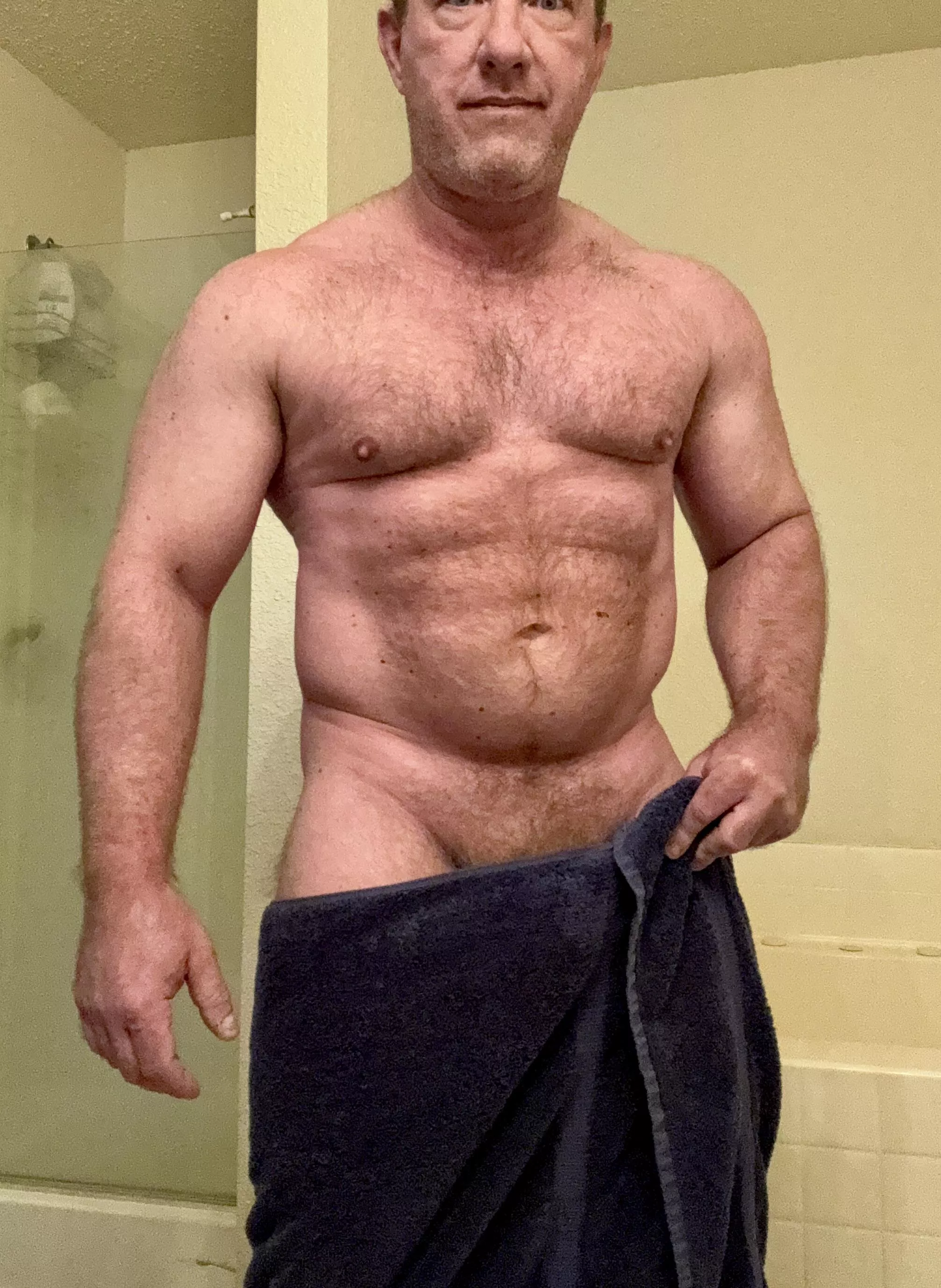 (49) relaxing after a good workout  posted by madhatter603