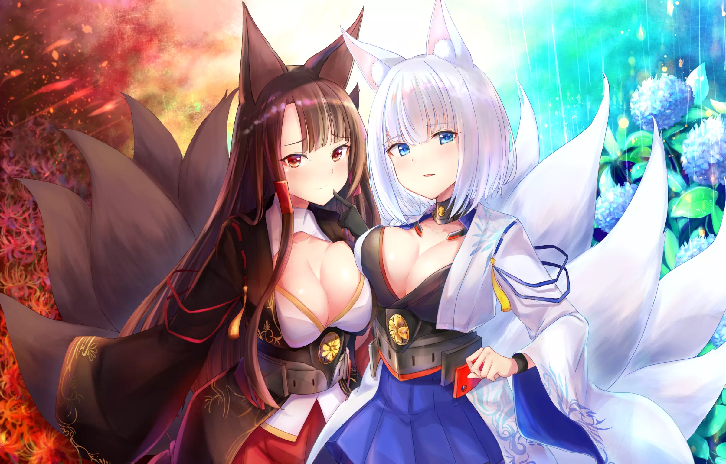 Akagi and Kaga posted by some_weeb3