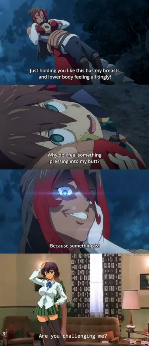 Are you challenging me? by DryFollowing4690