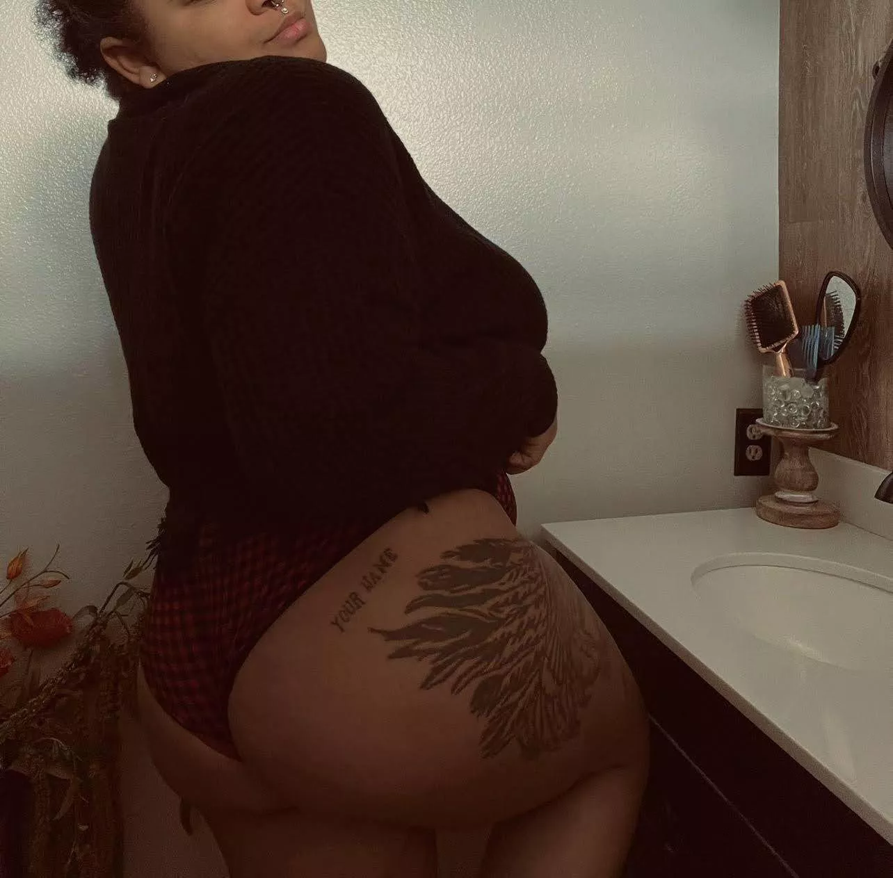Bathroom 🍑 selfie  posted by Alone_Statistician53