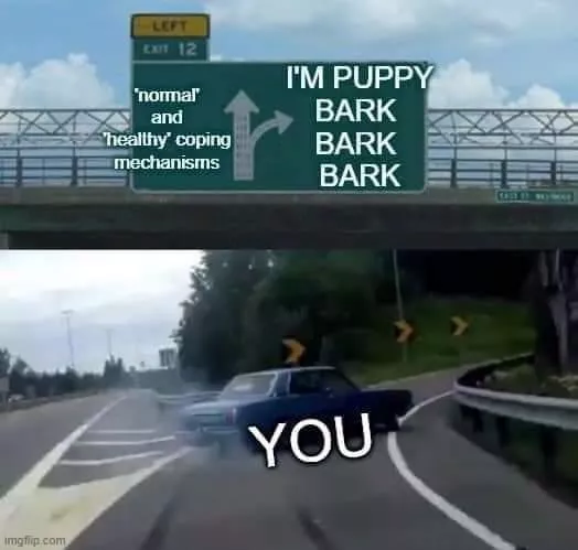 brain empty, only puppy thoughts posted by LetGirlsHaveFun
