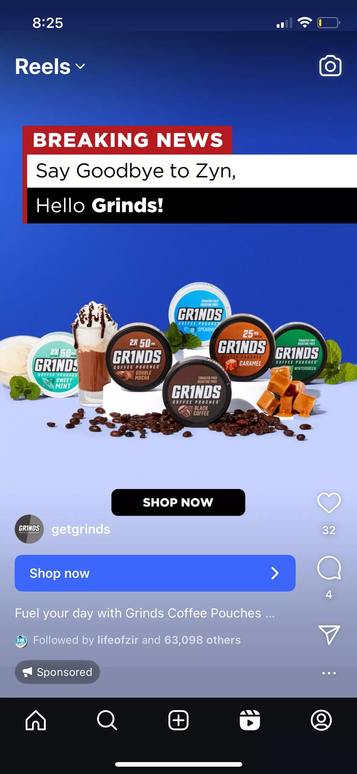 Coffee grinds  posted by No-Refrigerator2530