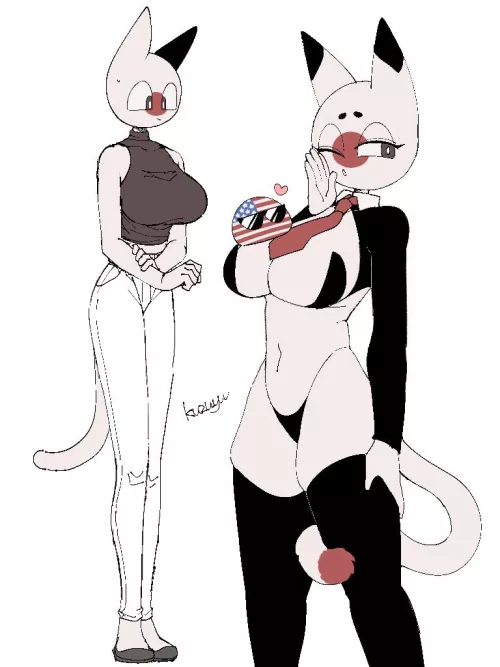 F4F, wlw japan x usa by Not_Akari_