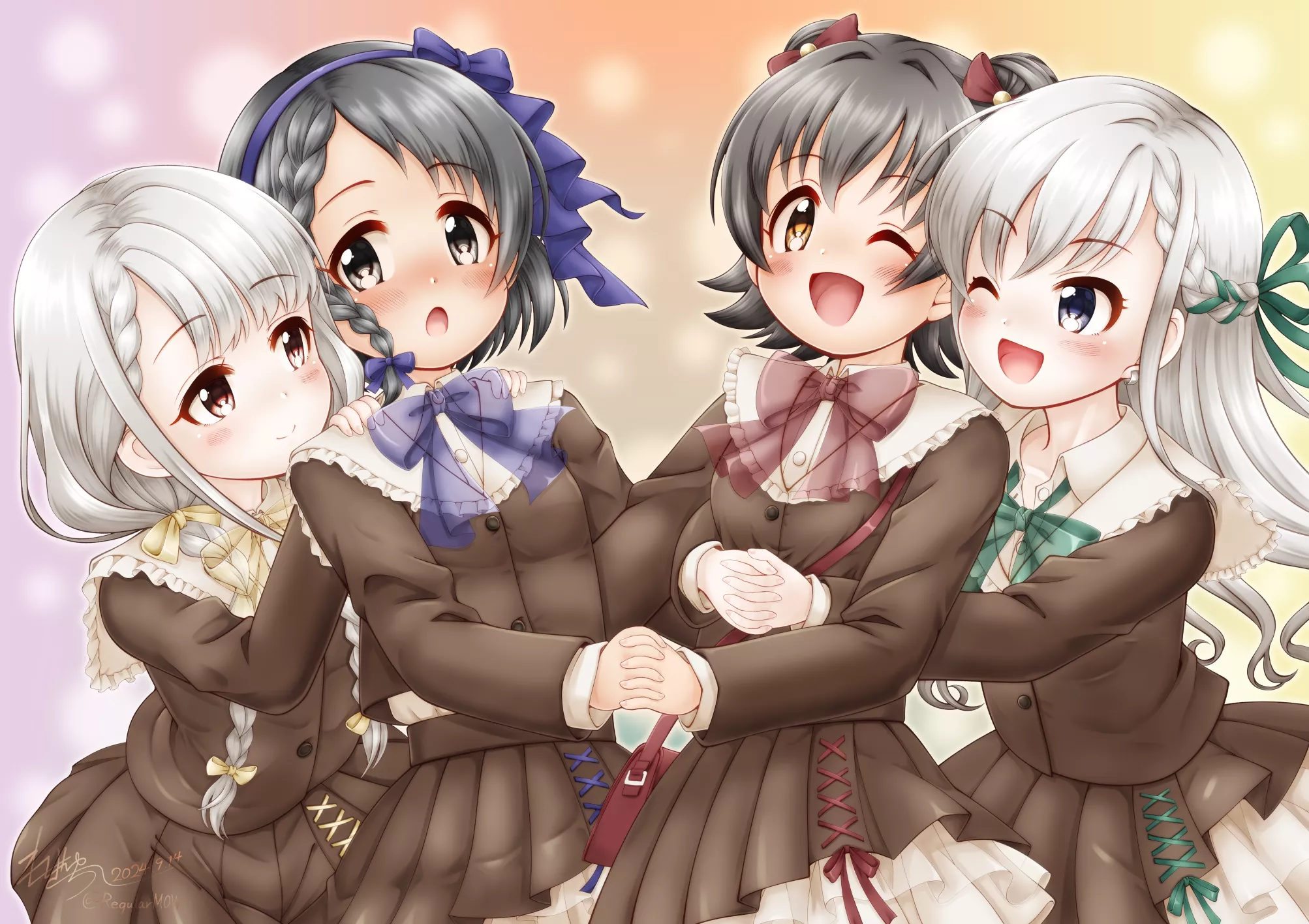 Foursome posted by JoePast