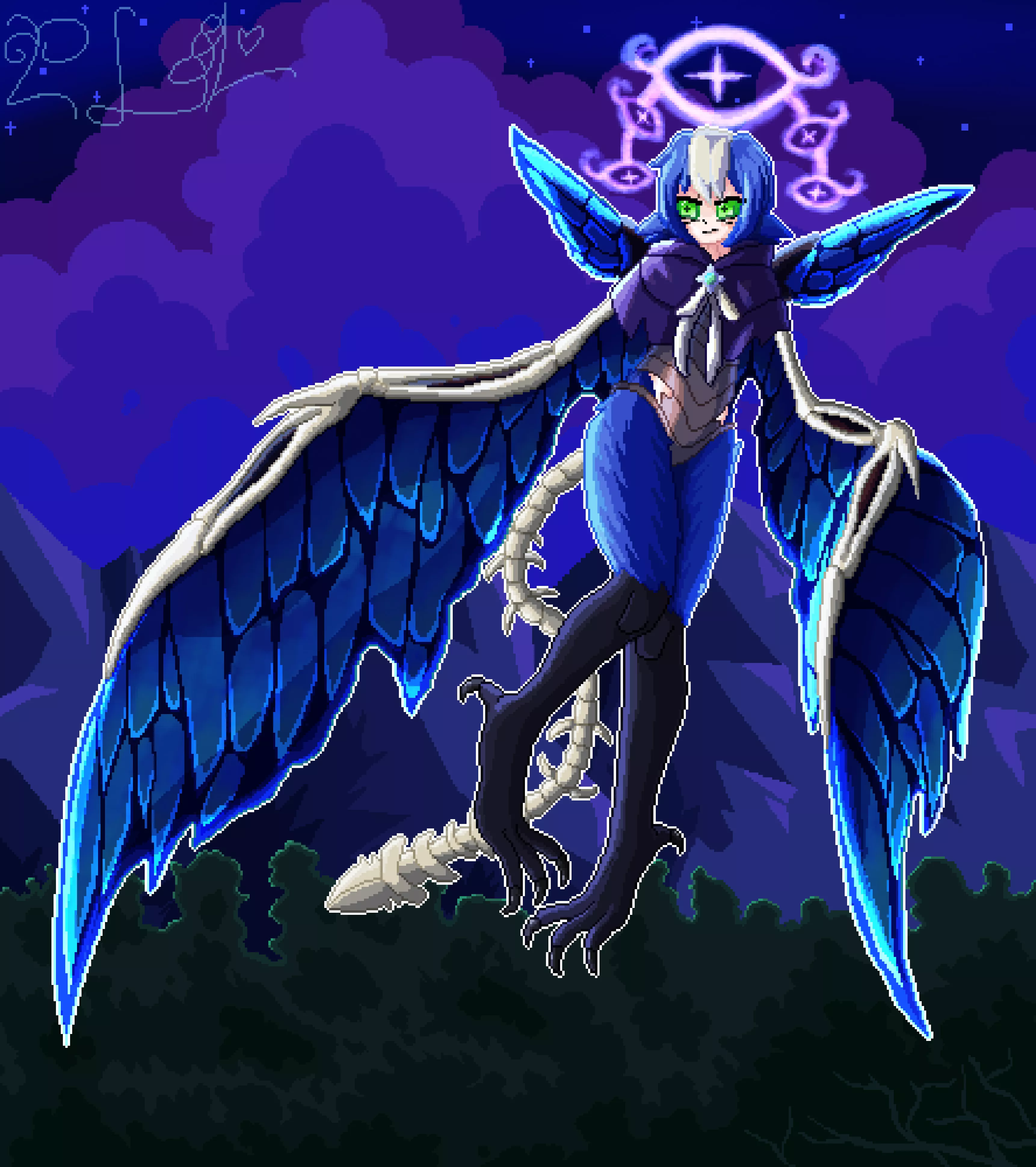 “Gaze in despair at the Fell Harpy” [OC~] posted by BC_Josie