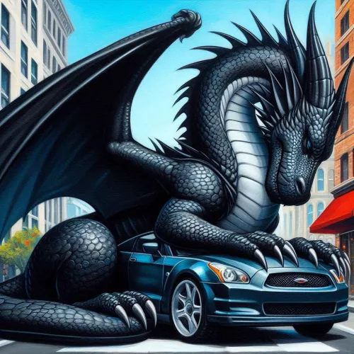 Gentledrake (Bing AI) by toomuchinvigilation