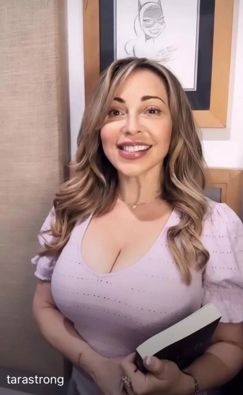 Gorgeous Tara Strong (DM if you want to chat about gorgeous Tara) posted by Whitelightning19