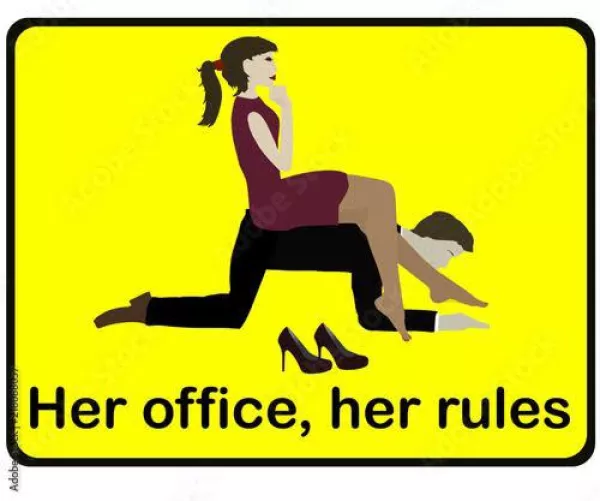 Her Office,Her Rules by [deleted]