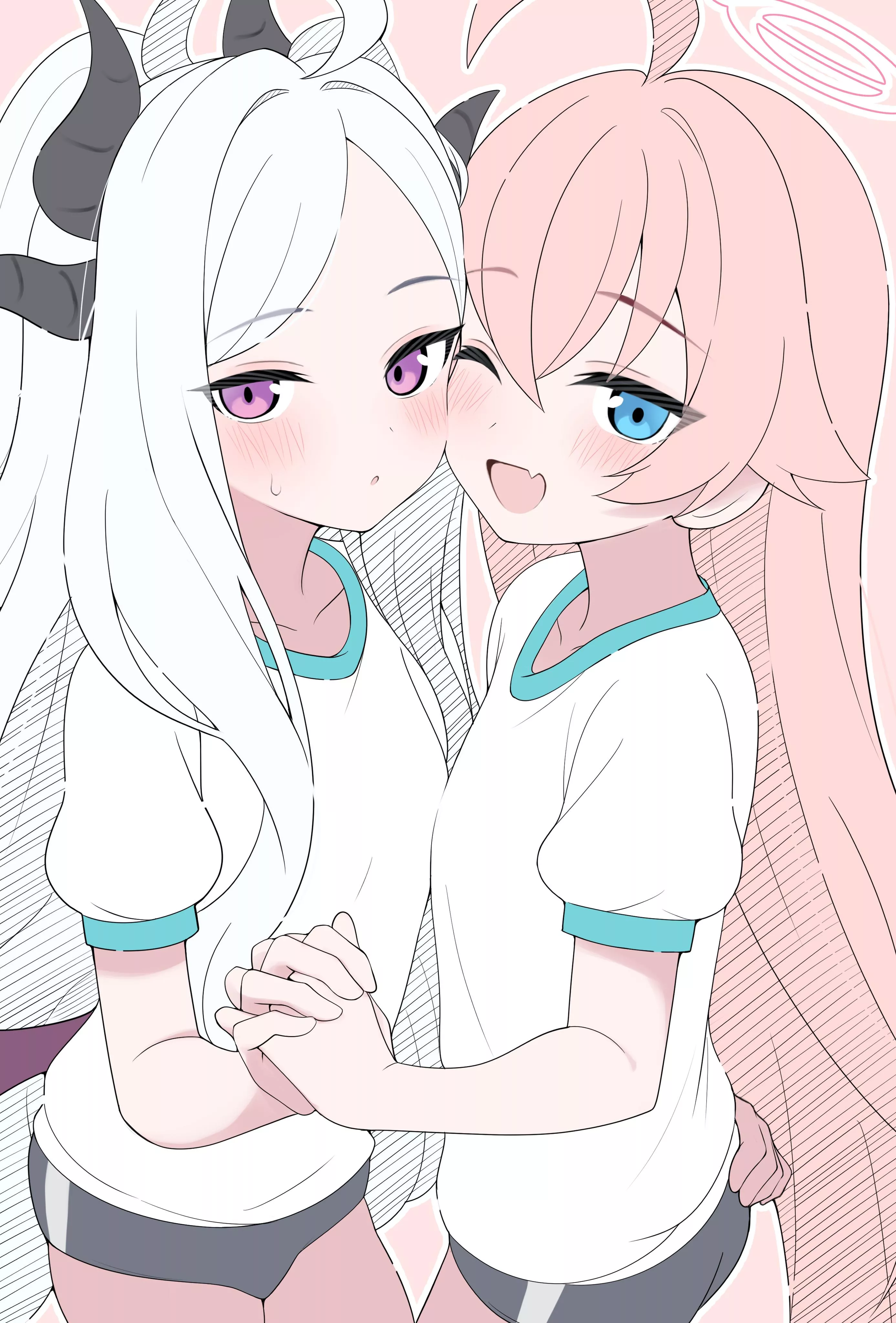 Hina & Hoshino [Blue Archive] posted by limarset