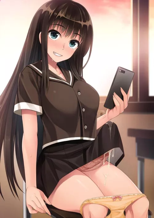 I love seeing my futa girlfriend get excited over the texts I send her. by [deleted]