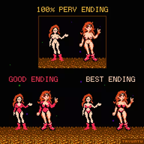 I re-designed a couple of the original Metroid endings + one of my own by tavuntu