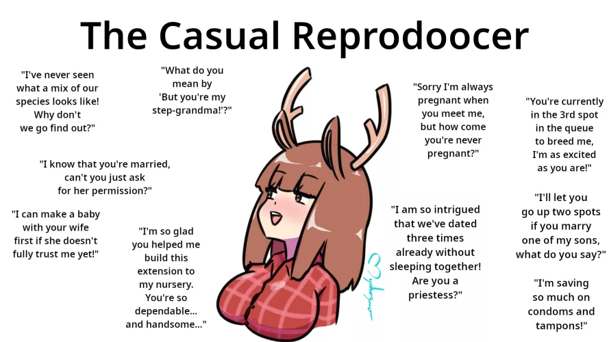 Lea, father of 18, mother of 43, how does she do it? [OC] by marcavis