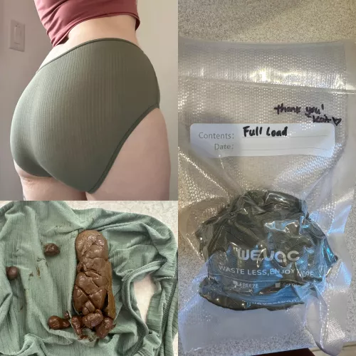 Let me fill a pair for you! Full load panties $75, buy 3 get 1 free! Google drive 100+ vids $125 by MissKatastrophicxo