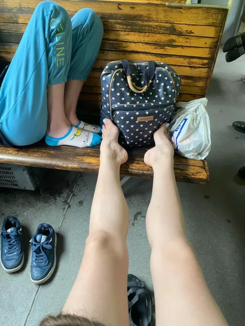 Let’s sniff my high arches, or you love socks? by itsmartapetarda