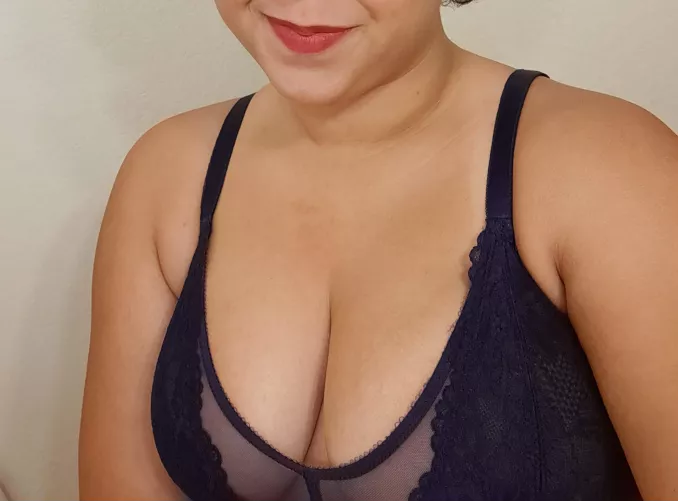 Little blue bralette  by Ellieerotica2