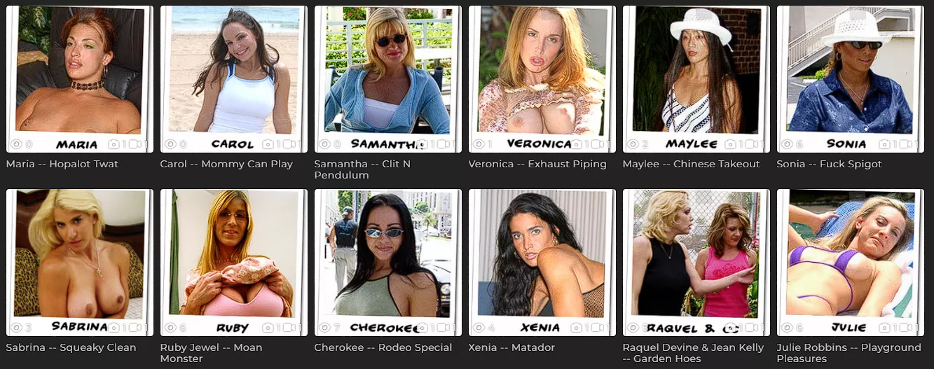 Mega upload!  12 new scenes added posted by huntsmilfs