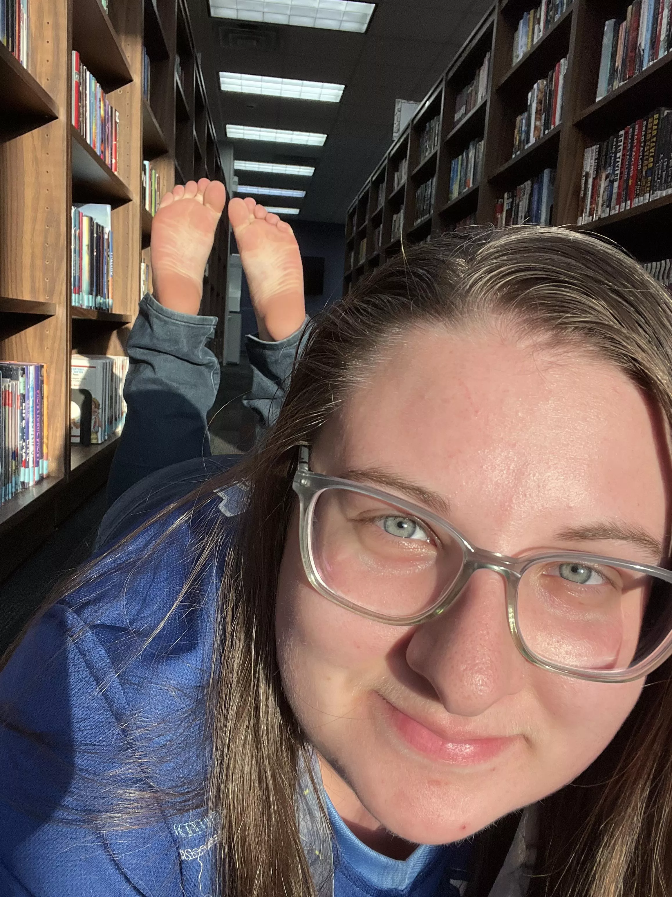 Muah from your favorite foot librarian 😘 posted by Fit_Veterinarian1794