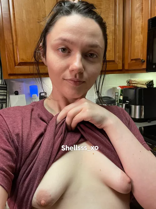 My tits have blessed your feed 🎉 by Shellsss_xo